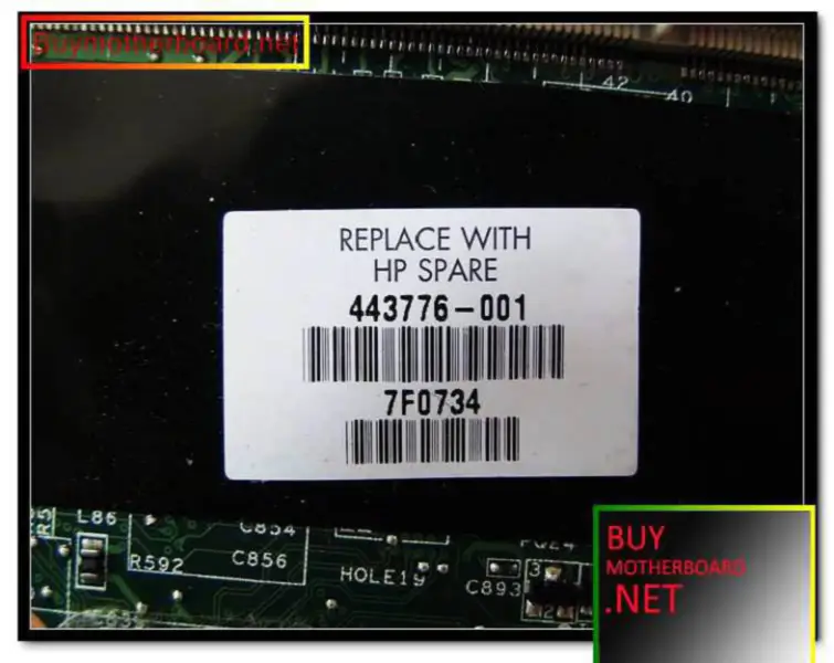 placă de bază 443776-001 pentru HP pavilion DV6000