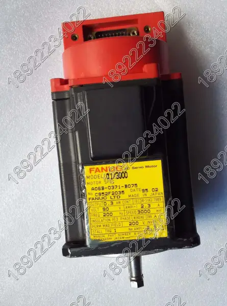 FANUC Motor A06B-0371-B075 Encoder A860-0360-T001