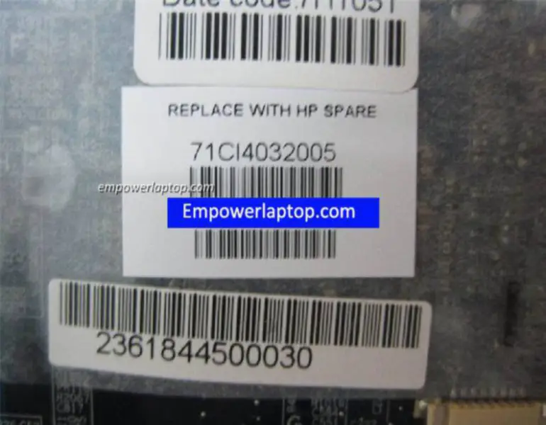 HP DV7 JAK00 LA-4083P 507169-001 Placă de bază