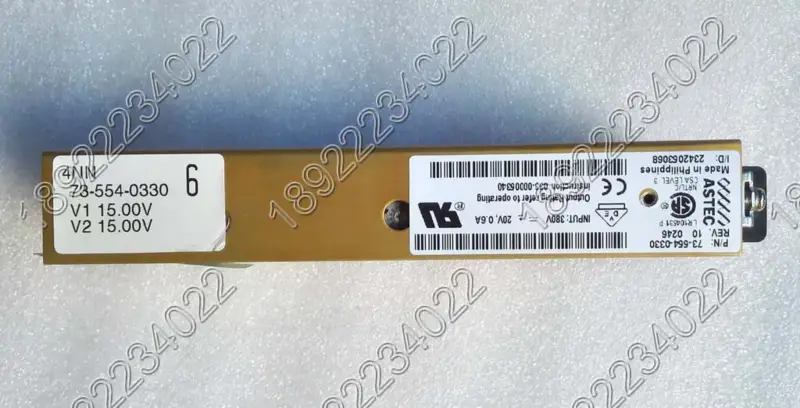 Sursă de alimentare ASTEC 73-554-0330 ieșire 15V