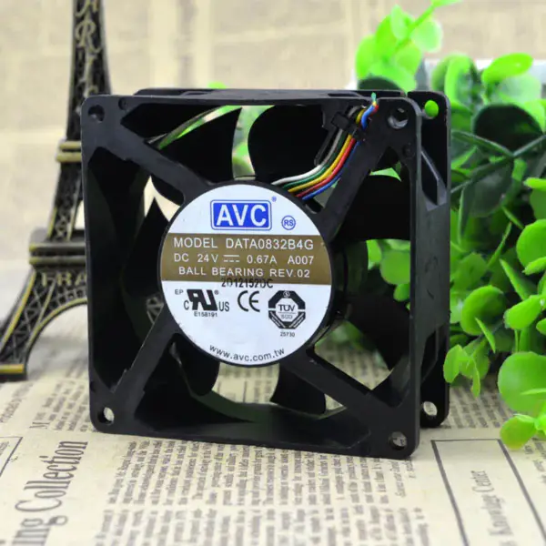 AVC DATA0832B4G 8032 24V 0.67A 8CM ventilator