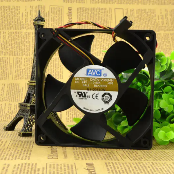 FANUC AVC DATA1238B4H 12038 24V 0.50A ventilator 12CM