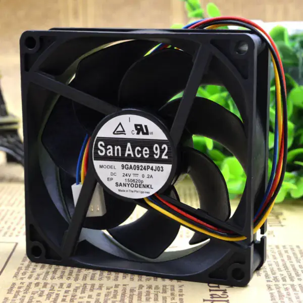 Sanyo 9GA0924P4J03 24V 0.2A 9025 Ventilator 9CM