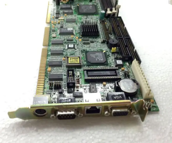 AXIOMTEK SBC-597 REV A1.2 placă de bază industrială cu CPU RAM și FAN