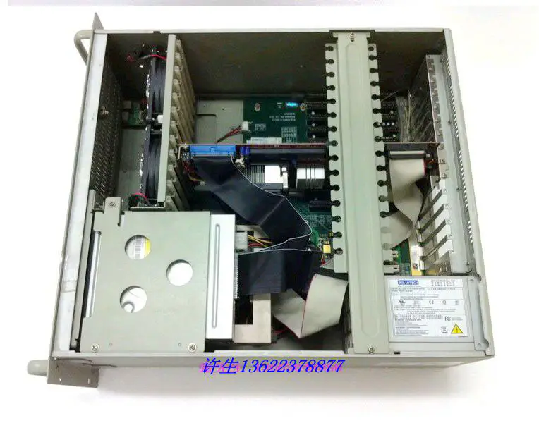 Placa de bază industrială Advantech IPC-610H 610L PCA-6006/6187/P4 2.8/1G/ 80G