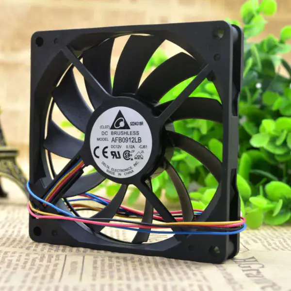 Ventilator Delta 9015 9CM 12V 0.12A PWM AFB0912LB