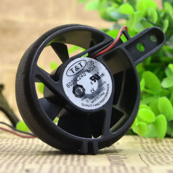 T&T 6CM 6025 24V 0.12A 6025L24S Ventilator NDA