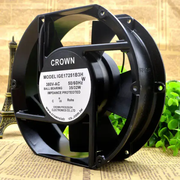 Ventilator CROWN IGE17251B3H 380V 35/32W 17CM