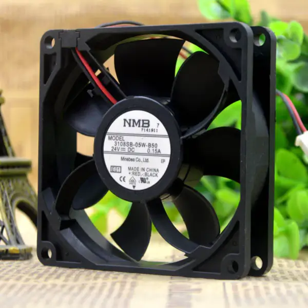 Ventilator NMB 8CM 8020 24V 0.15A 3108SB-05W-B50