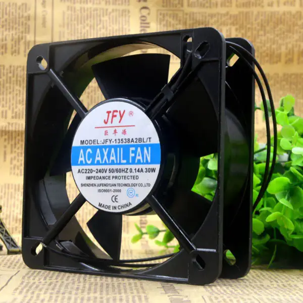 JFY JFY-13538A2BL/T 220V 30W 0.14A ventilator 13.5CM