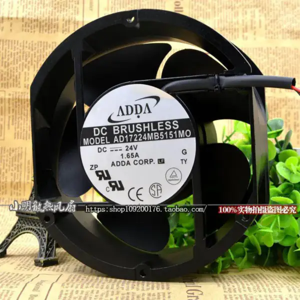ADDA AD17224MB5151MO ADDA 17251 Ventilator 24V 1.65A
