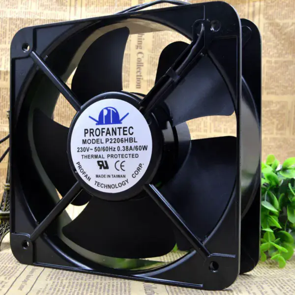 Ventilator PROFANTEC P2206HBL 20/2CM 20060 220V 60W