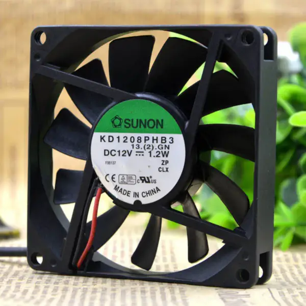 SUNON KD1208PHB3 12V 1.2W 8015 Ventilator 8CM