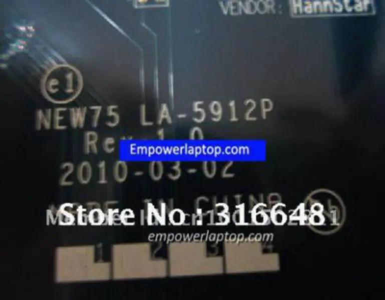 Acer 5551 MBPTQ02001 LA-5912P 75 Placă de bază