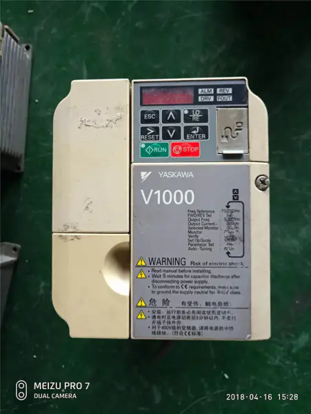 YASKAWA seria V1000 CIMR-VB4A0007BBA 380v 3kw/2.2kw