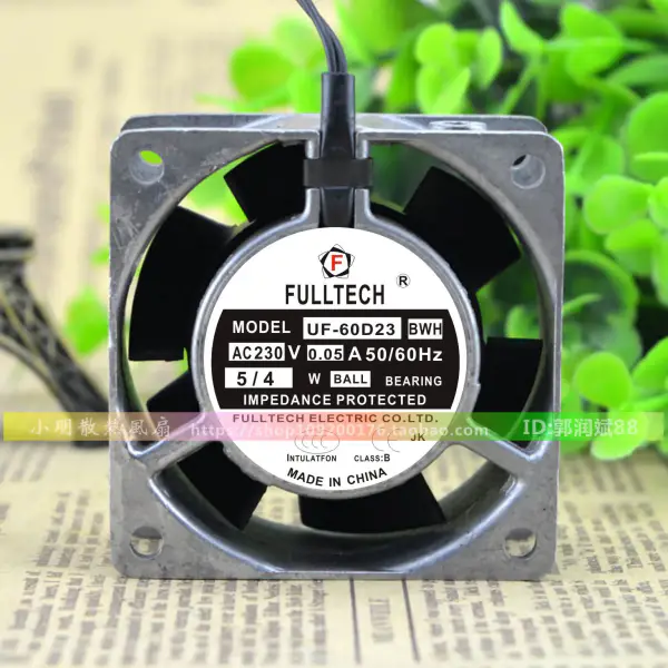 FULLTECH UF-60D23BWH ventilator 6CM 6030 6CM ventilator 220V