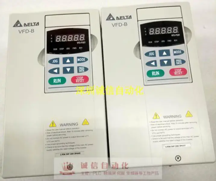 Delta VFD-B VFD037B23A 3.7kw/220V