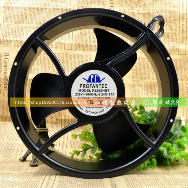 Ventilator PROFANTEC P2259HBL 25489 254*89MM 230V