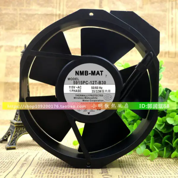 5915PC-12T-B30 -A00 115VAC NMB 172*150*38 ventilator