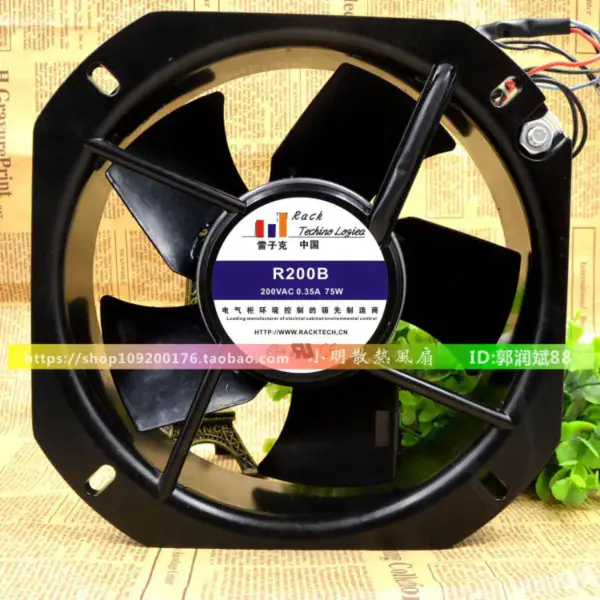R200B 225*225*80MM 190MM AC230V 0.29A ventilator 22580