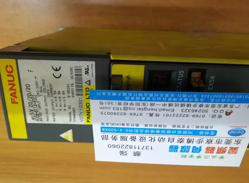 FANUC A06B-6111-H022 A06B-6140-H037 6117-H209