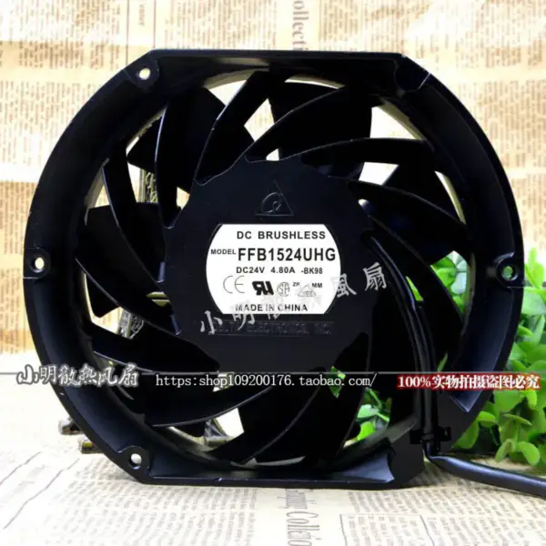 Delta FFB1524UHG 24V 4.80A 17251ABB Ventilator R6 17CM