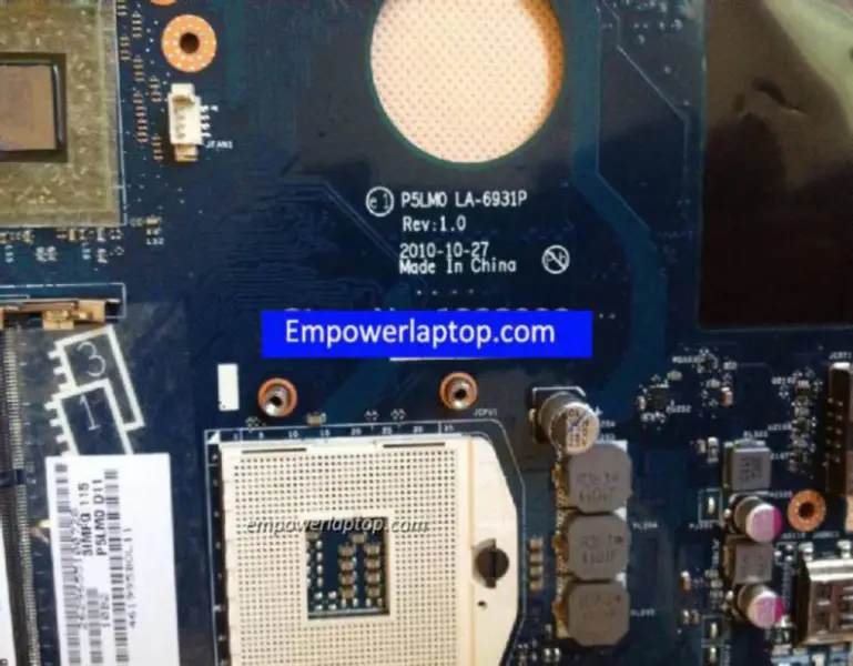 Acer 5950 5950G P5LM0 LA-6931P Placă de bază