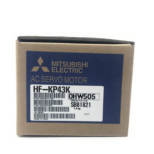 Harga Mitsubishi 400 Watt frână electrică Encoder de economisire a energiei Flat Ac Servo Motor 400w HF-KP43K