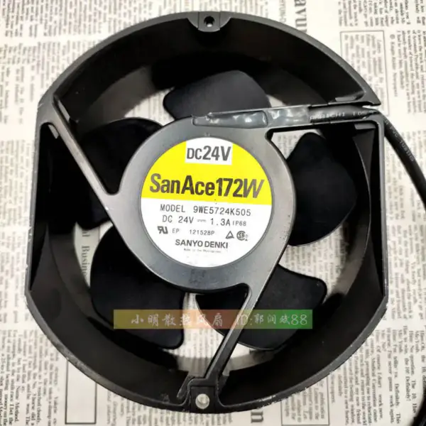 SANYO 9WE5724K505 17251 24V 1.3A 17CM ventilator ventilator