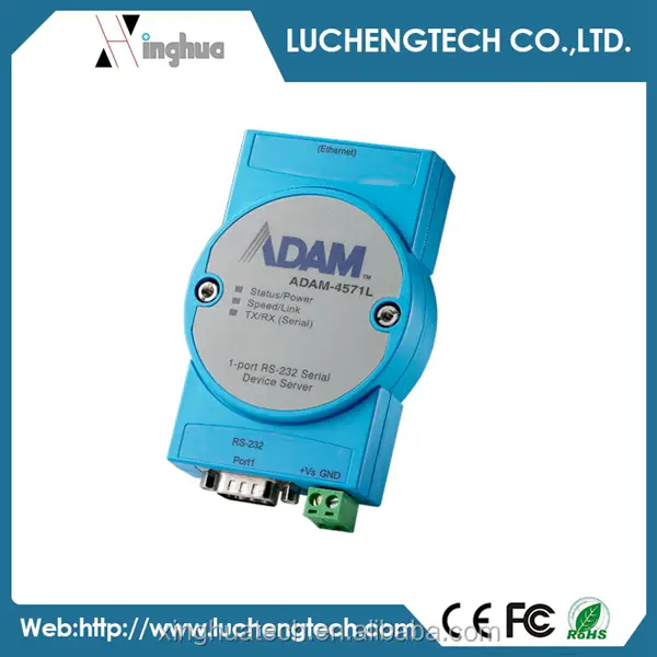Advantech ADAM-4571L-DE Server de dispozitive seriale RS-232 cu 1 port
