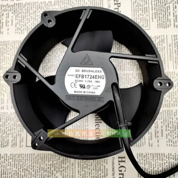 Ventilator Delta EFB1724EHG 17251 24v 1.70A 17CM