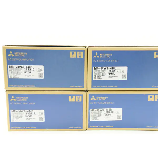 Mitsubishi MR-J4W3-444B ac Servo Amplificator Japonia motor exterior