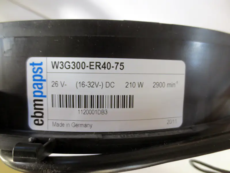 Ventilator Ebmpapst W3G300-ER40-75