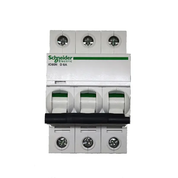 Întrerupător miniatural SCHNEIDER ELECTRIC IC60N 3P 6A D curbă