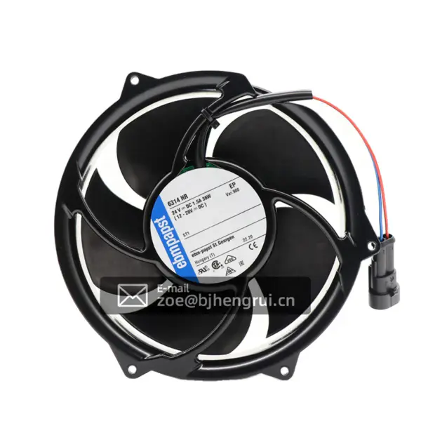 6314HR-900 6314HR 17CM cu fișă 17251 24VDC 36W Siemens Inverter evacuare răcire ventilator motor
