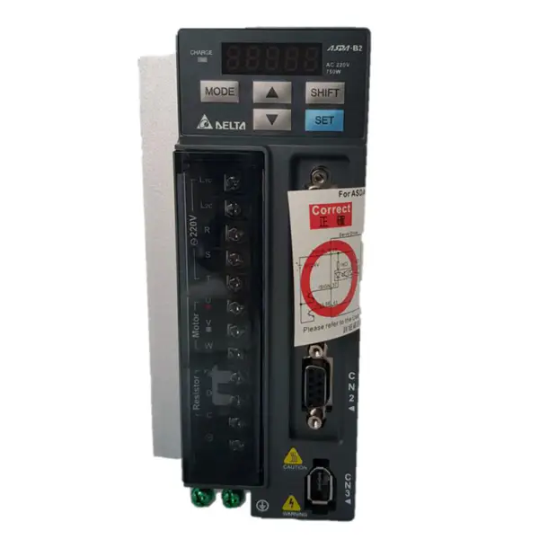 Servomotor electric Delta ac 750W pentru uz industrial