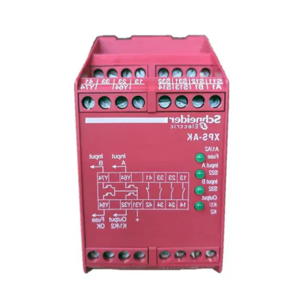 Schneider Monitoring 24V AC DC XPSAK311144 Releu de siguranță pentru oprirea de urgență