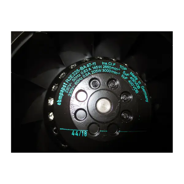 Ebm papst R2E225-BA47-11 230V 0.63/0.9A Ventilator centrifugal complet metalic