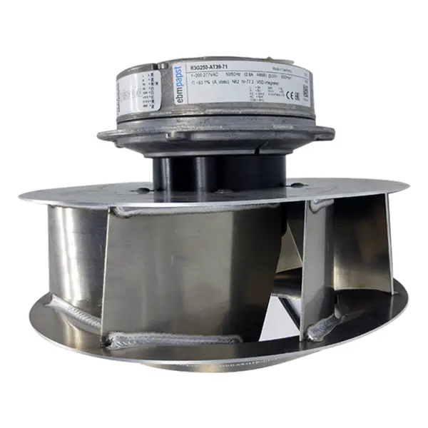 Ebm papst EC230V 448W 2.8A 3000 rpm R3G250-AT39-71 ventilator volant R3G250-AD63-22
