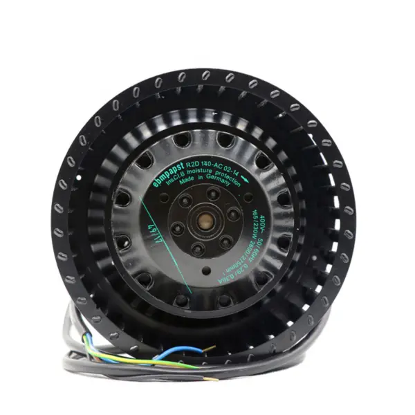 Original Ebmpapst R2D140-AC02-14 230VAC 165W 140MM M2D068-DF Ventilator centrifugal de răcire pentru servomotor Inverter
