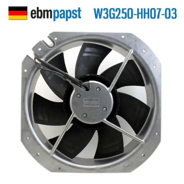 ebmpapst W3G250-HH07-03 280*80 220V 83W ventilator axial complet metalic