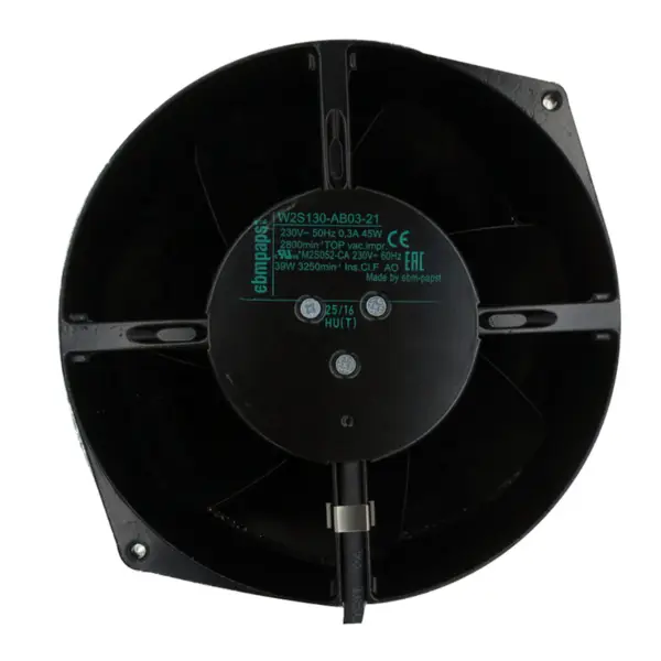 W2S130-AB03-21 EBM 170*150*55mm 220V ventilator axial complet metalic