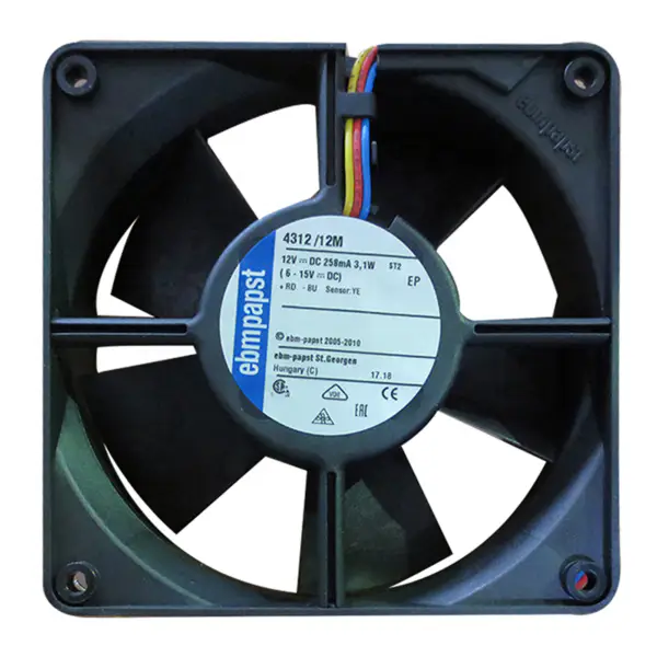 Ebmpapst 4312/12M ventilator axial compact 120*120*32mm 12V 3.1W ventilator de răcire