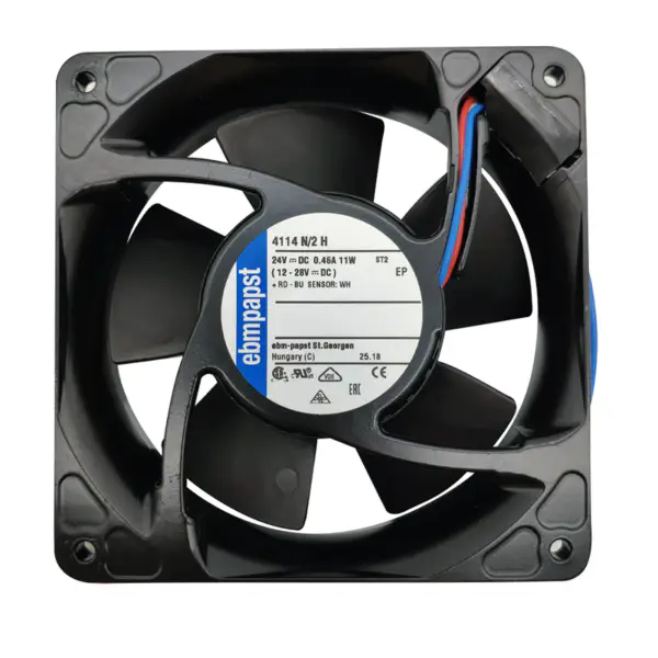 Ebm papst 4114N/2H 4114N/2H6P 120*120*38mm 24V 11W Ventilator Axiall Ventilator invertor utilizat pentru instrumente medicale 4114N/2H3P-309