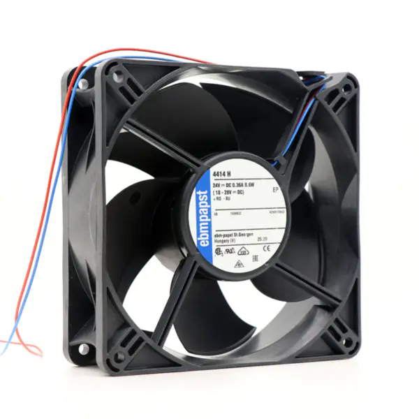 4414H ebmpapst 120*120*38mm 24V 8.6W DC ventilator axial răcire cabinet