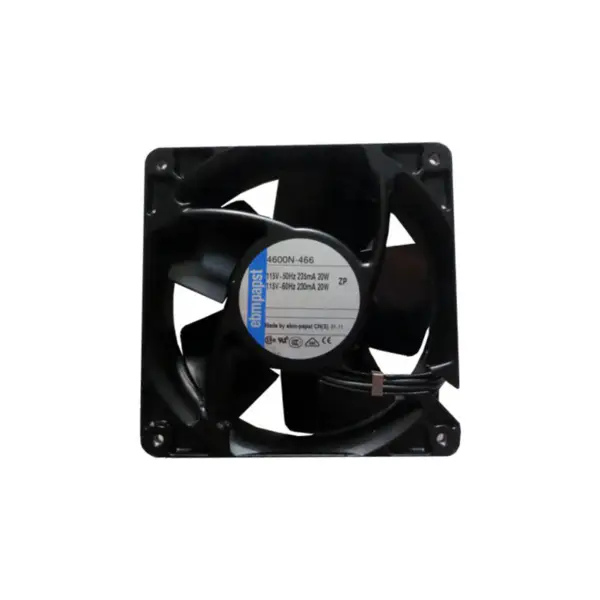 4600N-466 Germania EBM-papst ventilator 115V 120*210*38mm complet metalic rezistent la temperaturi ridicate Ventilator de răcire a cabinetului