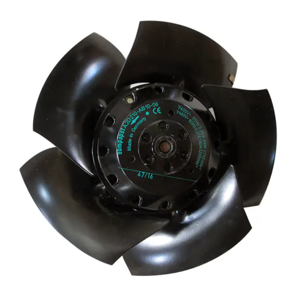 ebm papst ventilator A2D210-AB10-06 400V 89W 210mm Siemens inverter ventilator de răcire Ventilator cu motor