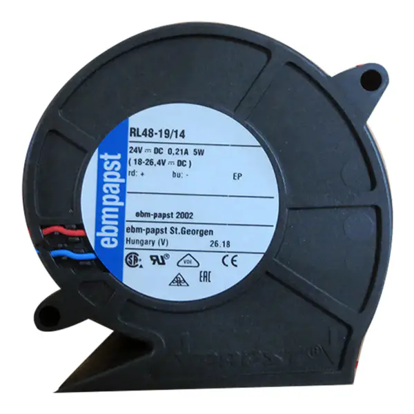 RL48-19/14 original ebm papst 24V 0.21A 5W turbo ventilator centrifugal RL48-18/12 RL48-19/12