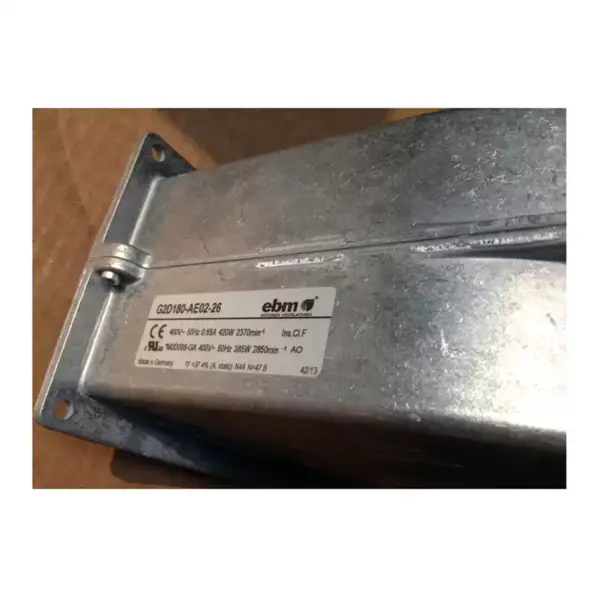 Ventilator Ebmpapst G2D180-AE02-26