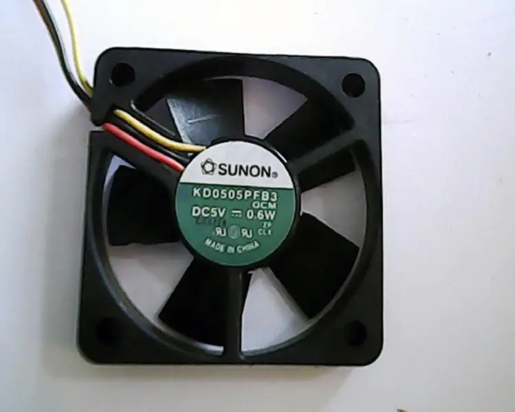 Taiwan SUNON 5010 5V 0.6W ventilator cu rulment cu bile cu 3 fire KD0505PFB3